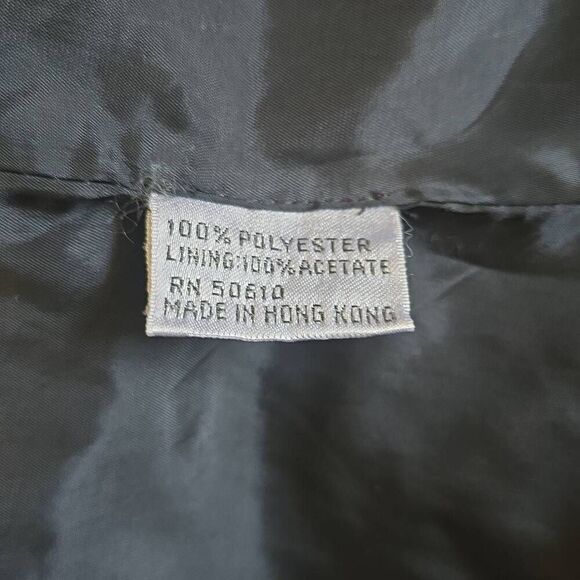 Nolan Miller Vtg Sequin Jkt and Matching Shell, Blk/Ivory Plaid, EUC, 12 - Picture 10 of 10